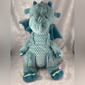 Douglas Baby Cuddle Toys “Plumpies” Plush Blue Dragon
